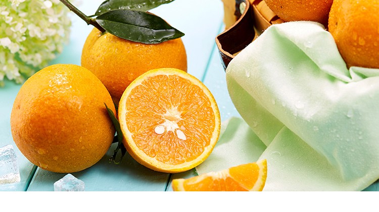 秭归脐橙果汁橙榨汁橙酸甜橙子 现摘当季新鲜水果 中大果混装 带箱10斤净9斤(pic2)